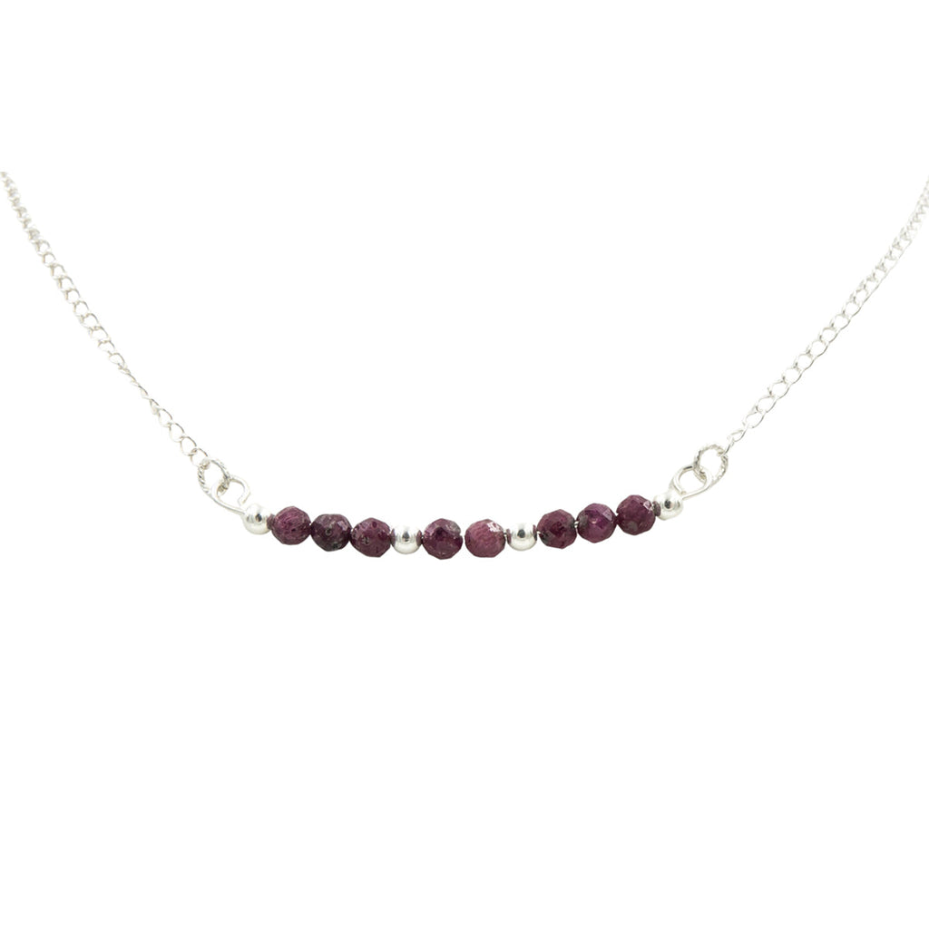 Red Raspberries ~ Ruby Necklace