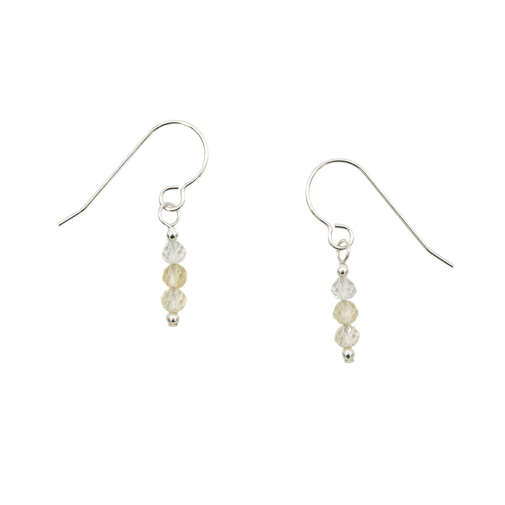 Sparkling Citrine On Silver ~ Necklace & Earrings Set