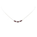 Petite Garnets Necklace