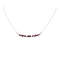 Sparkling Garnets Necklace