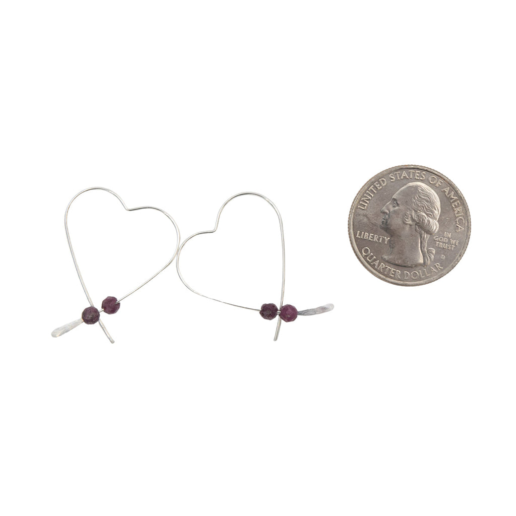 Artistic Ruby Hearts