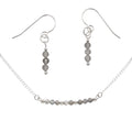 Labradorite Flashes ~ Necklace & Earring Set