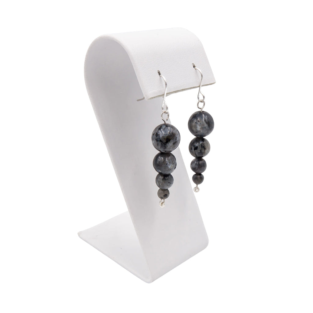 Iridescent Black Moonstone Stacked Pendulums