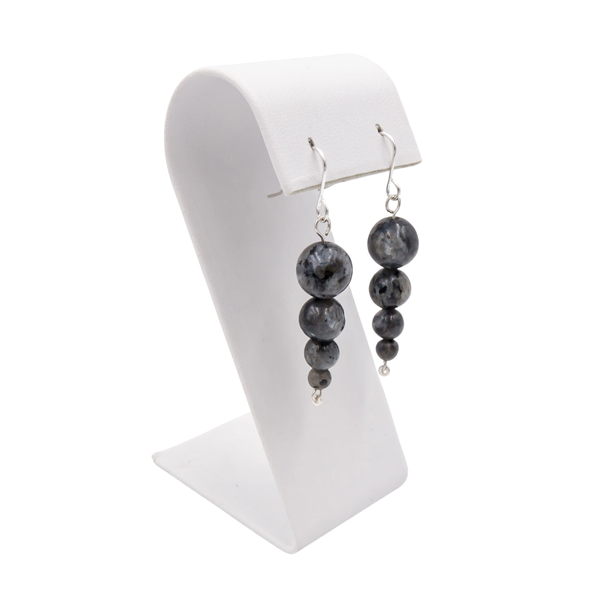 Iridescent Black Moonstone Stacked Pendulums