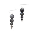 Iridescent Black Moonstone Stacked Pendulums