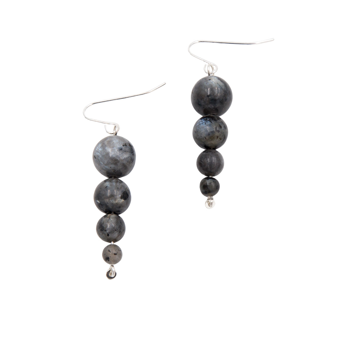 Iridescent Black Moonstone Stacked Pendulums