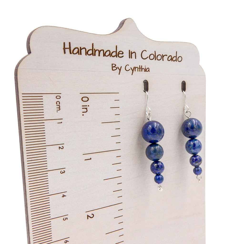 Lapis Lazuli Stacked Pendulums