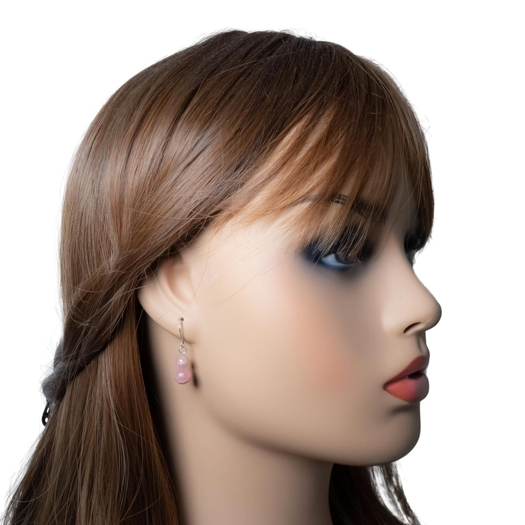Rhodochrosite ~ Necklace & Earrings Set