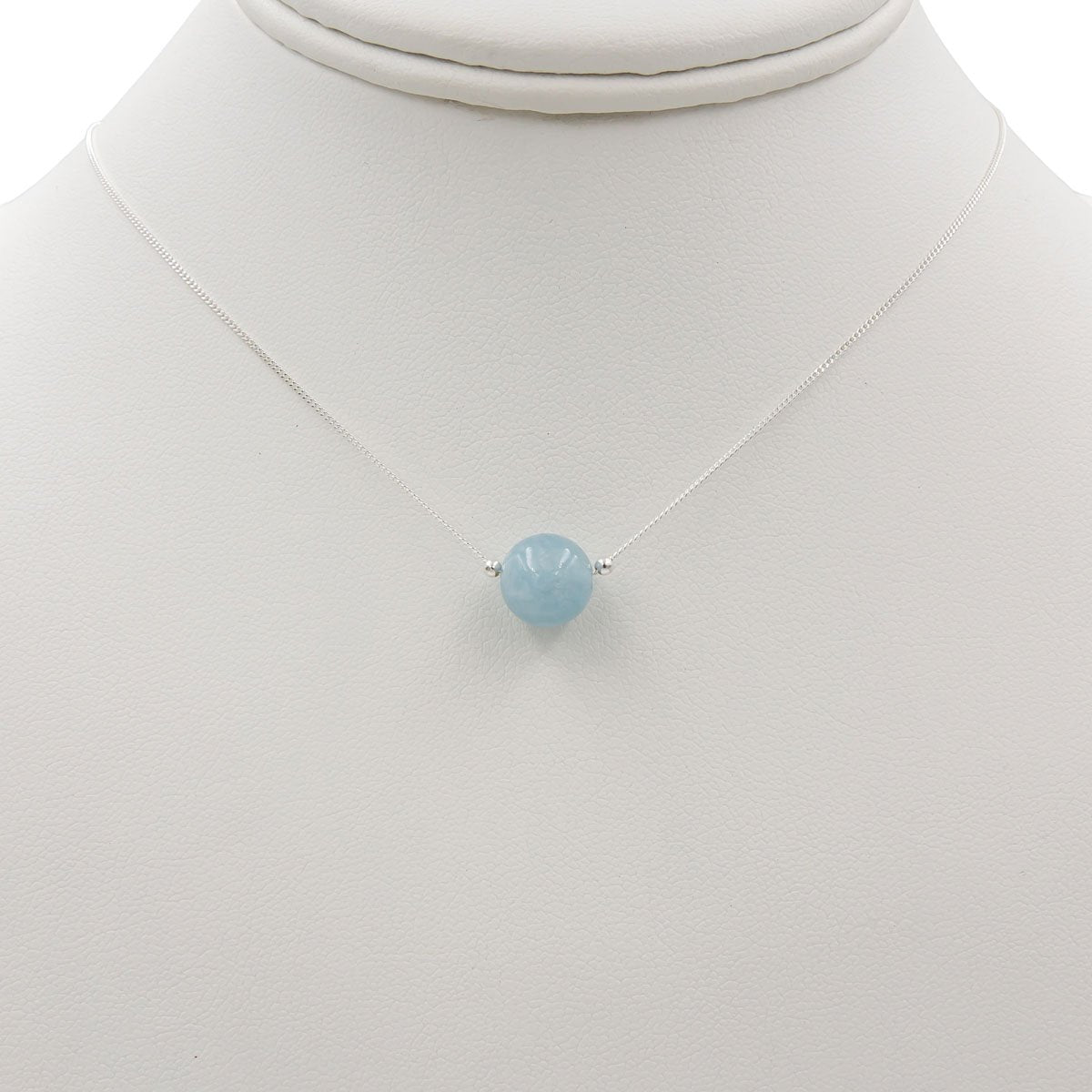 Blue Sky Aquamarine Solitaire
