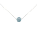 Blue Sky Aquamarine Solitaire