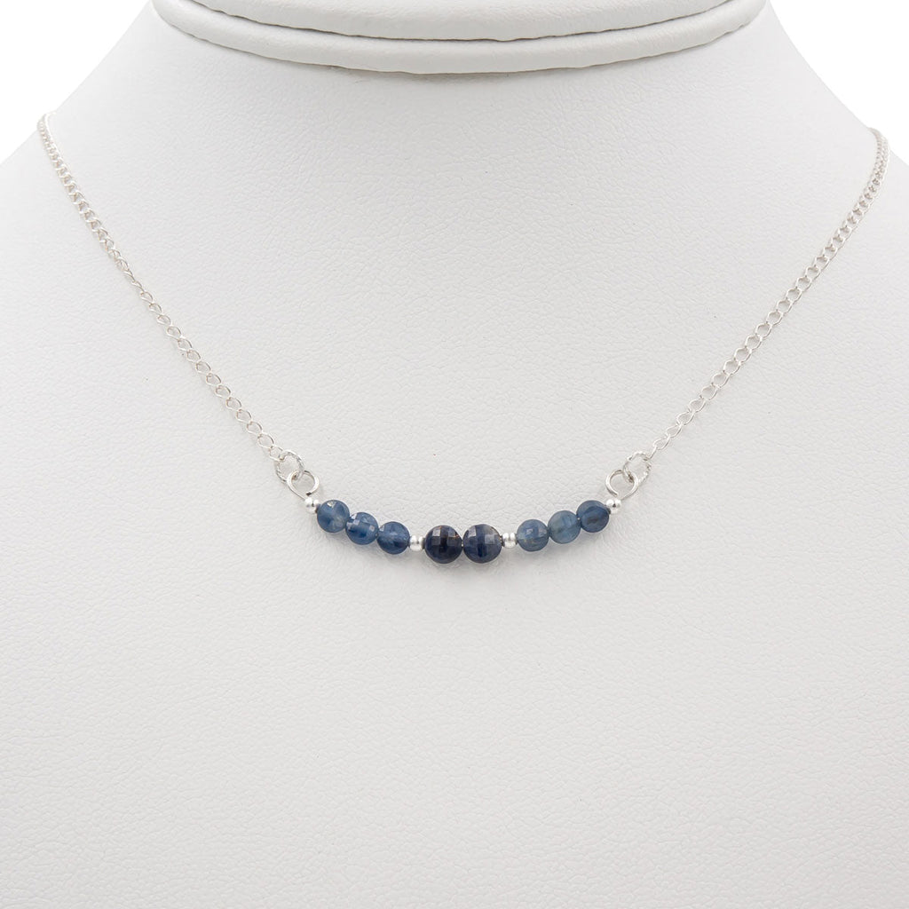 Sparkling Sapphires Necklace
