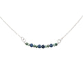 Raw Beauty Necklace ~ Sapphires & Emeralds
