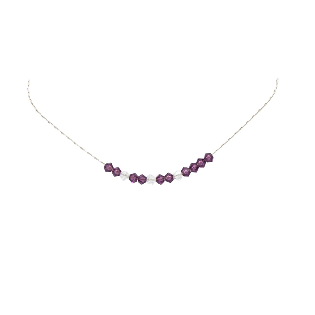 FAITH Morse Code Sterling Silver Necklace