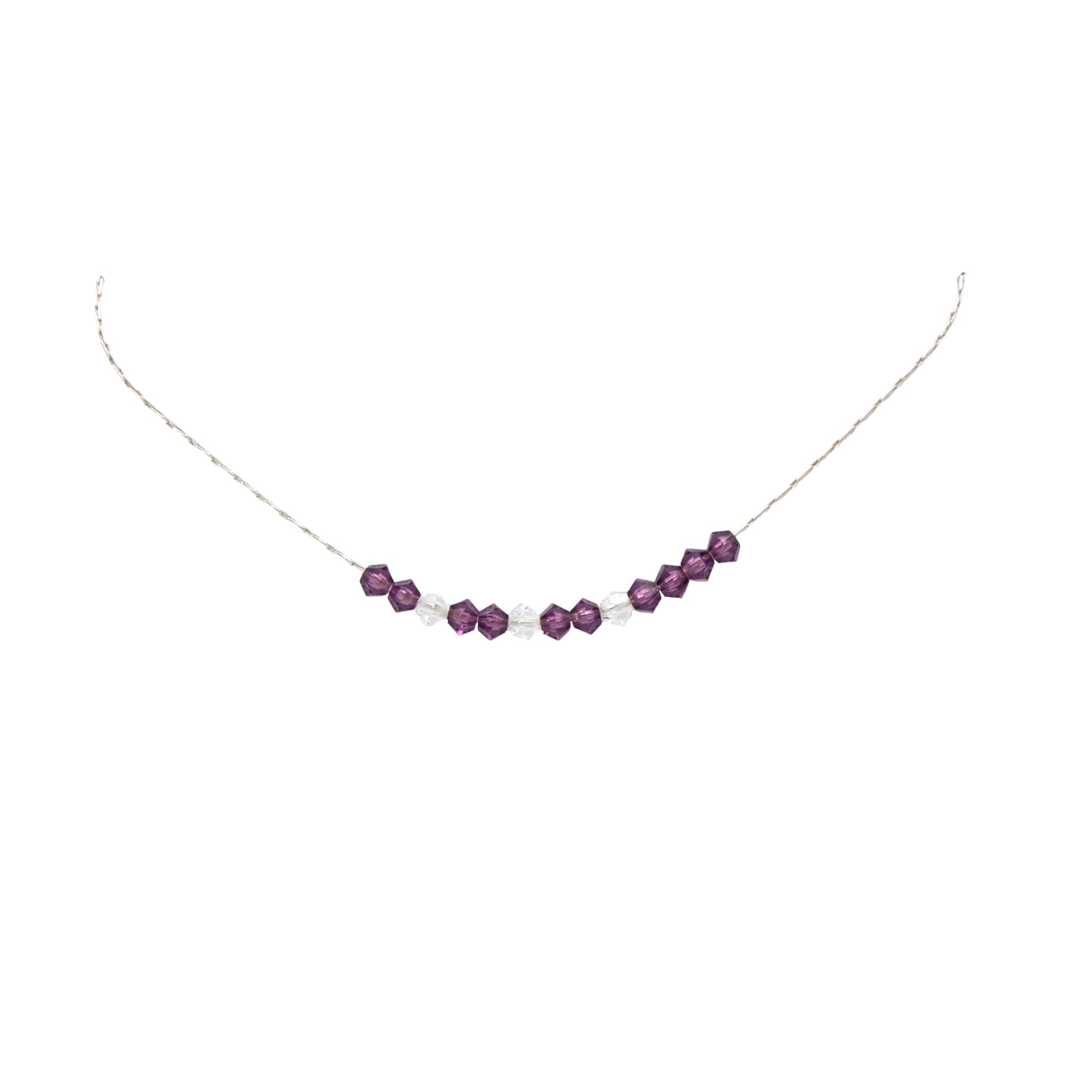 FAITH Morse Code Sterling Silver Necklace