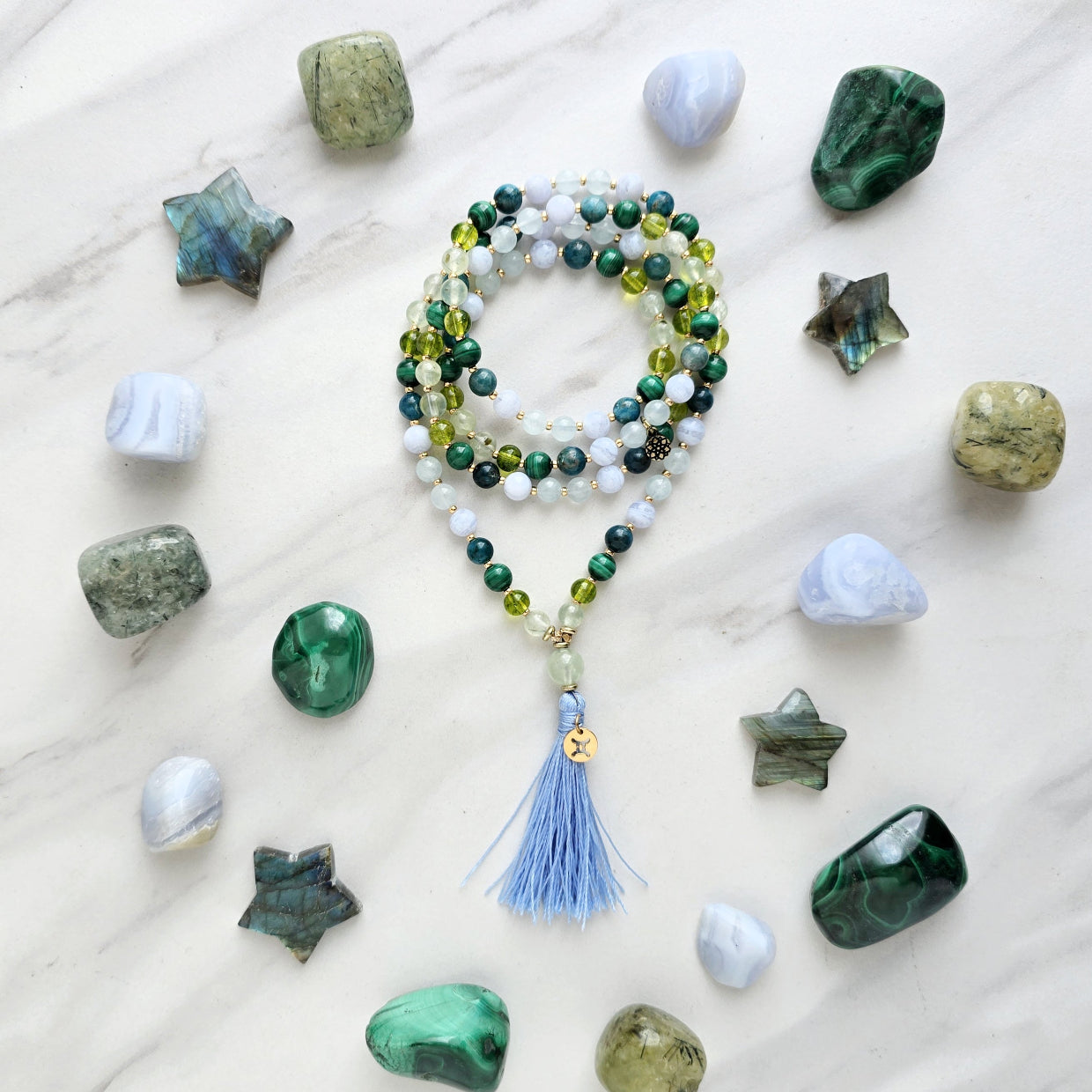 Gemini Zodiac Mala