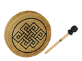 15" Native American-Style Hoop Drum, Endless Knot