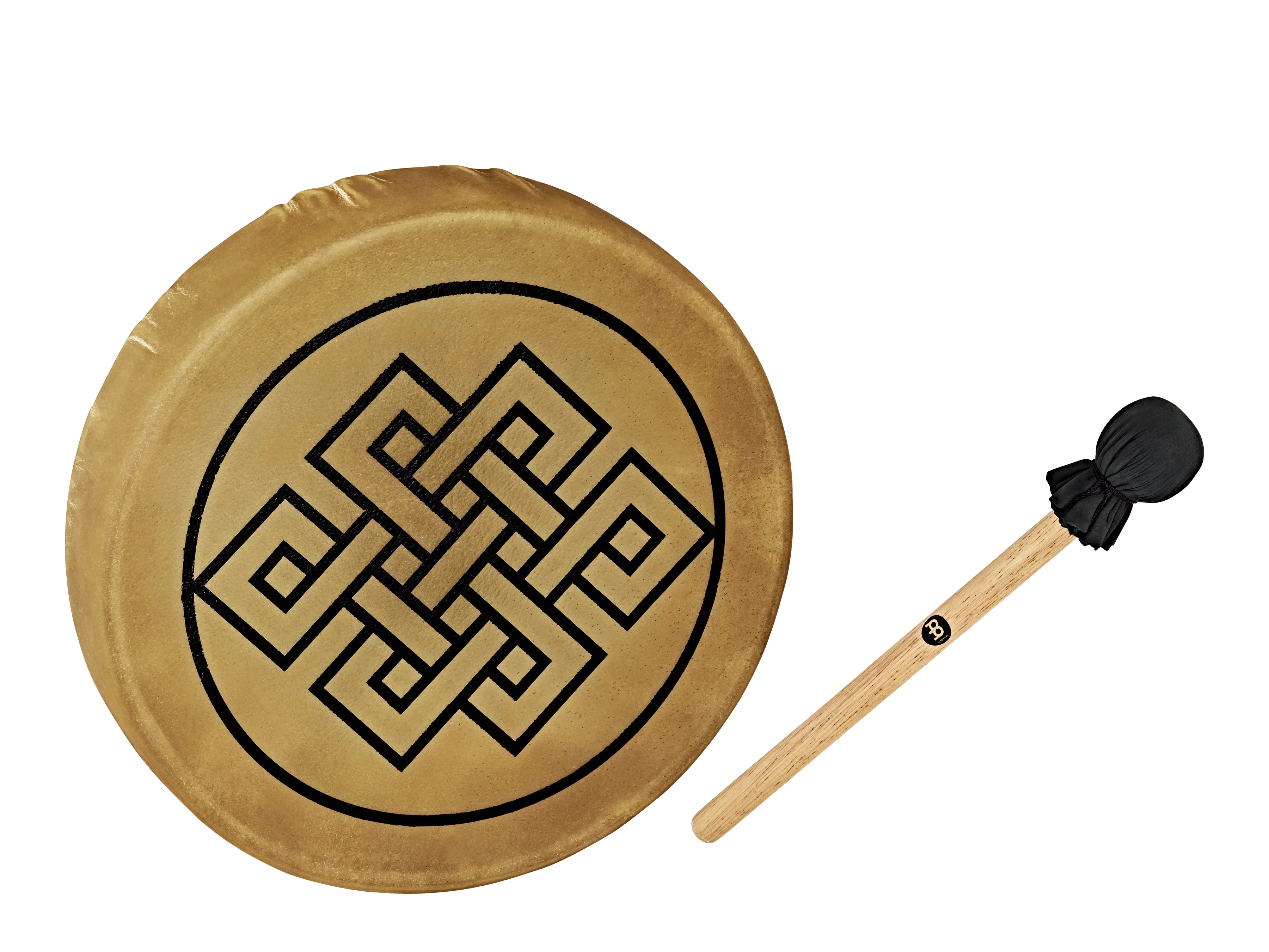 15" Native American-Style Hoop Drum, Endless Knot
