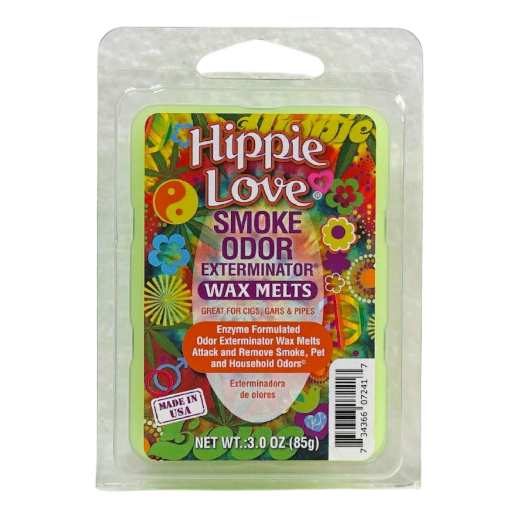 Hippie Love Wax Melt - Smoke Odor Exterminator