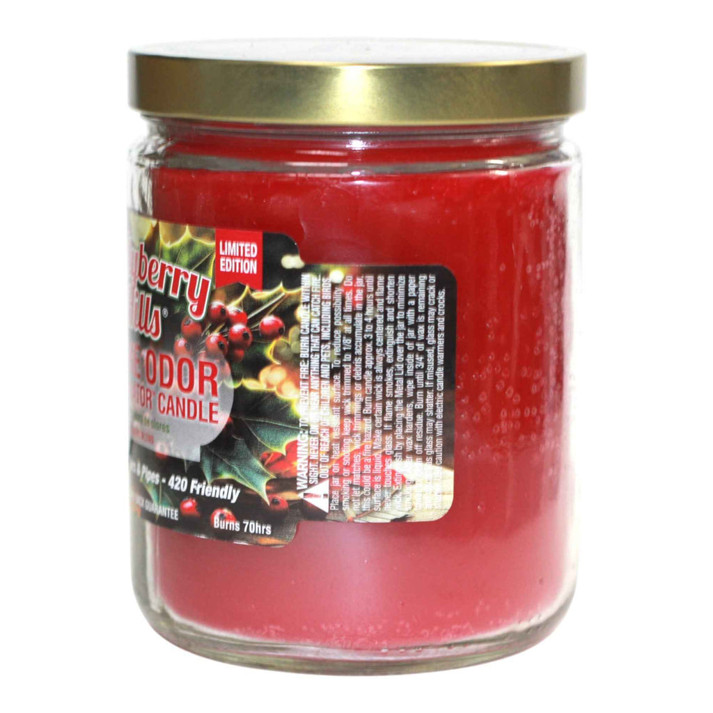 Hollyberry Hills Candle- Smoke Odor Exterminator