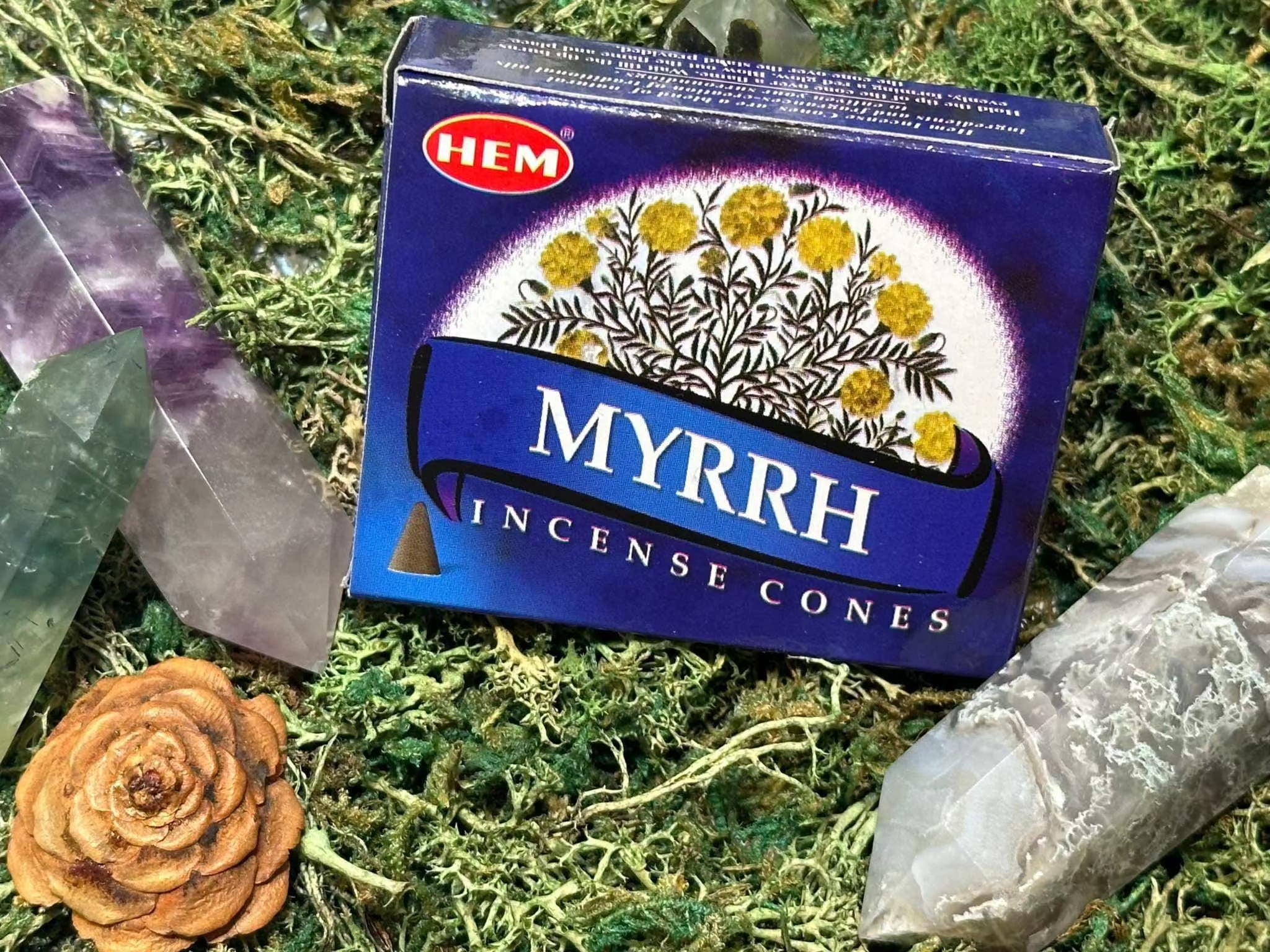 HEM Incense Cones - Myrrh