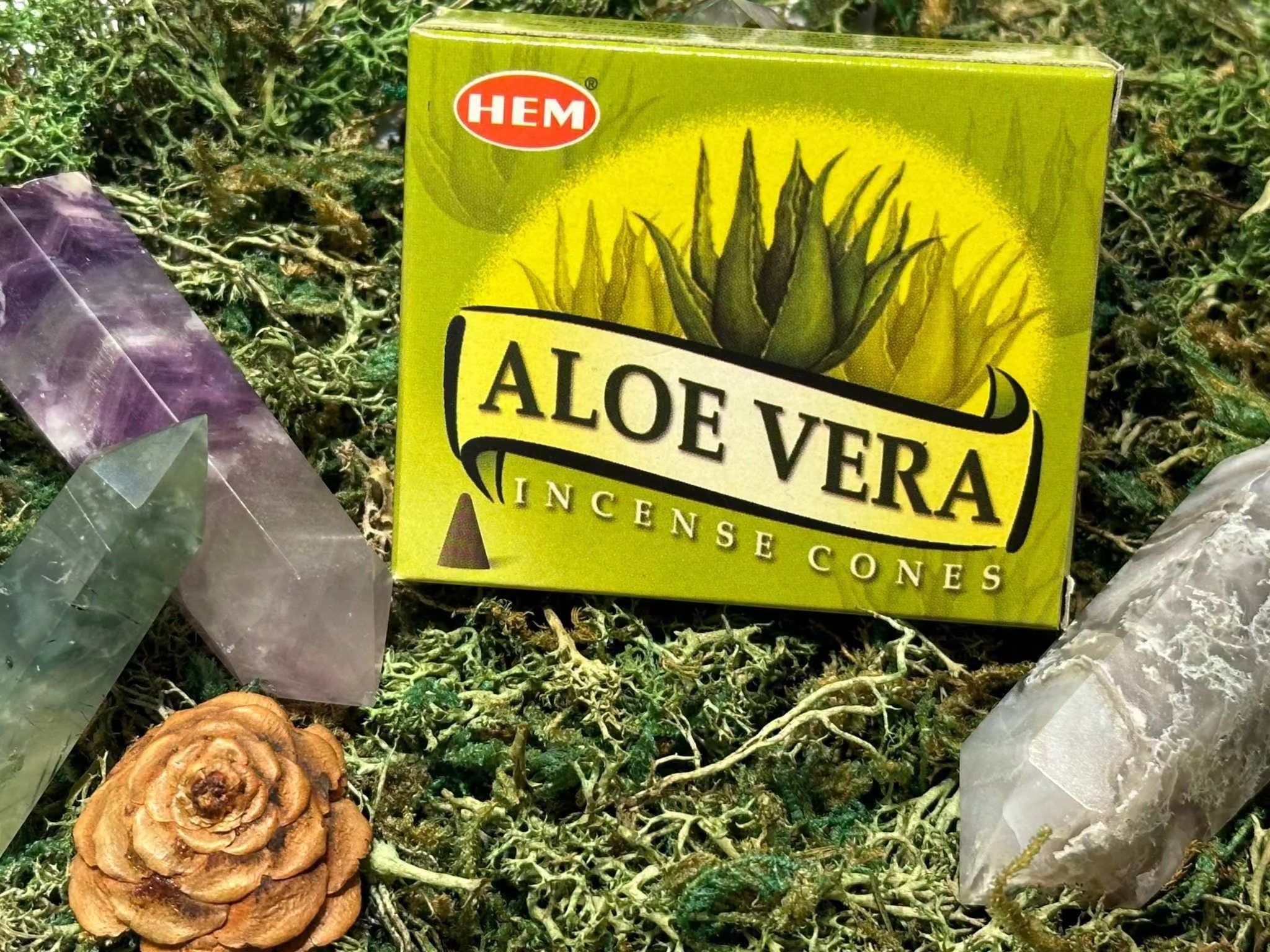 HEM Incense Cones - Aloe Vera