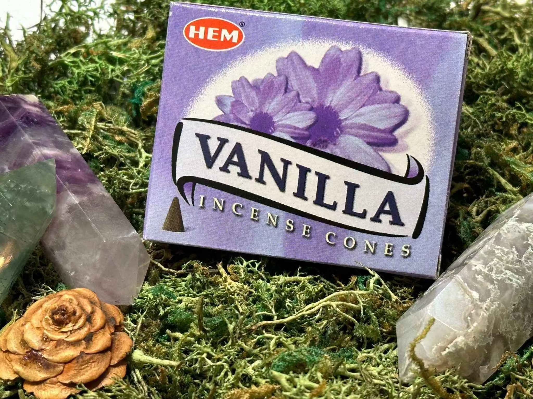 HEM Incense Cones - Vanilla