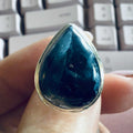 Pietersite Pear-Shaped Ring – Sterling Silver – Size 6