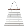 24" Meditation Flow Chime, 432 Hz, 8 Notes, C# Minor, Silver