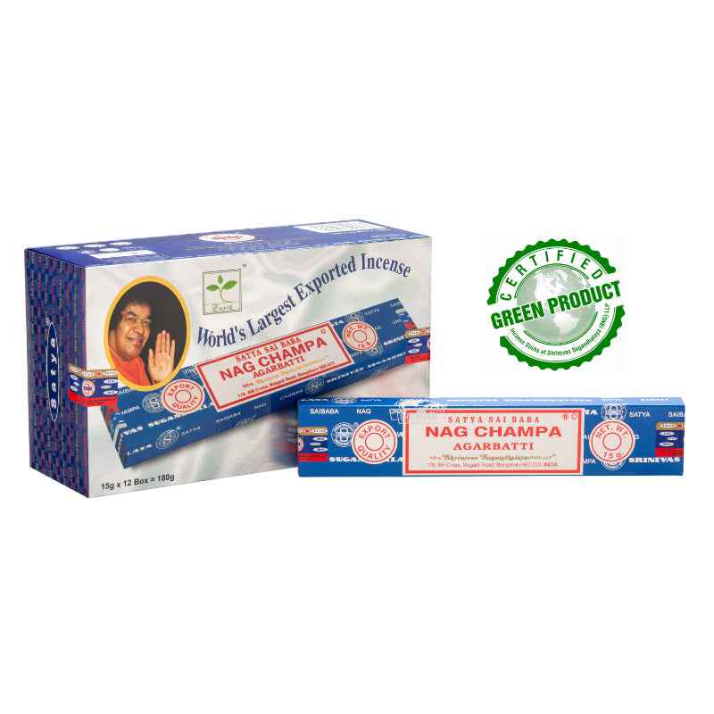 Nag Champa Incense 15 Gms - Satya