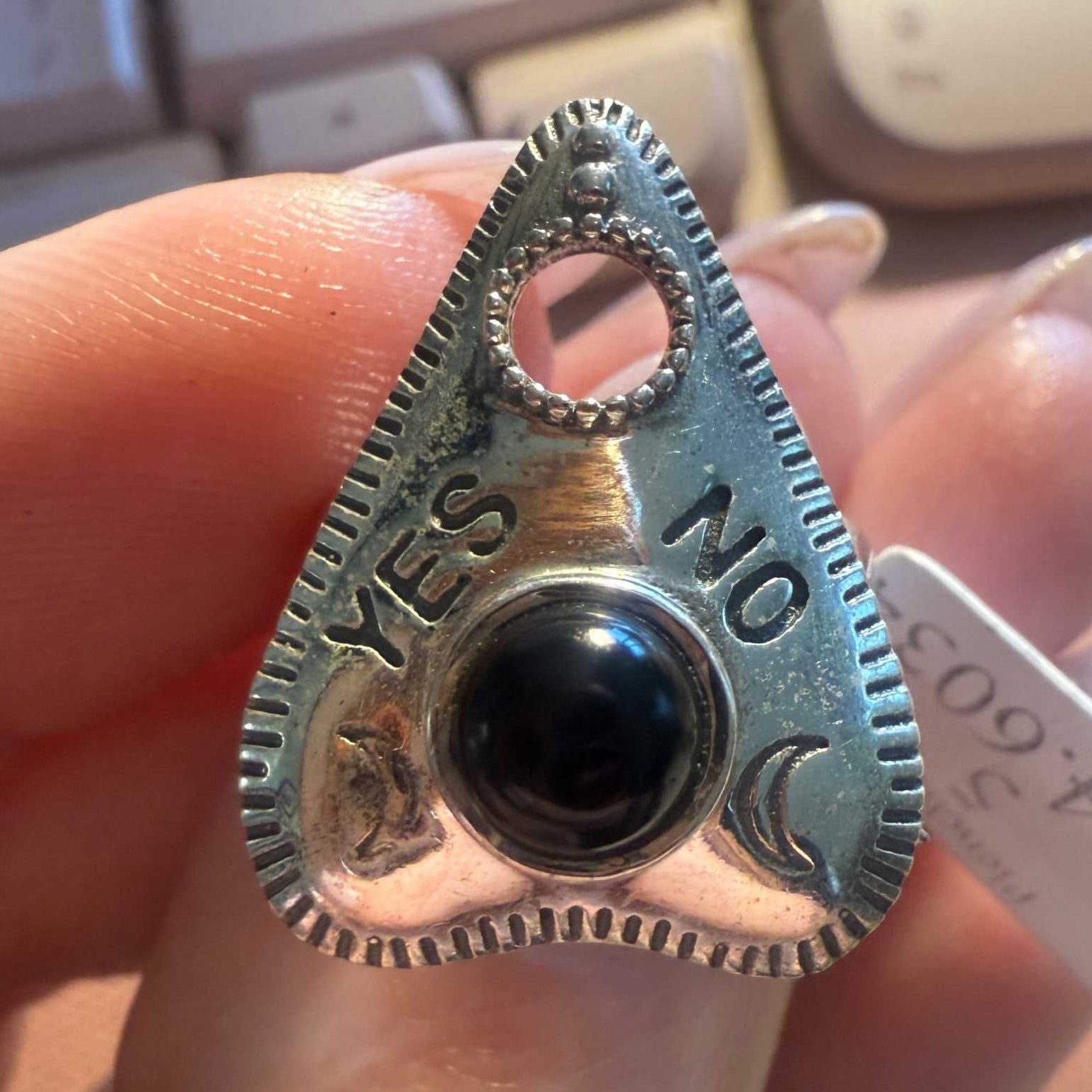 Planchette Ring | Sterling Silver & Gold Vermeil