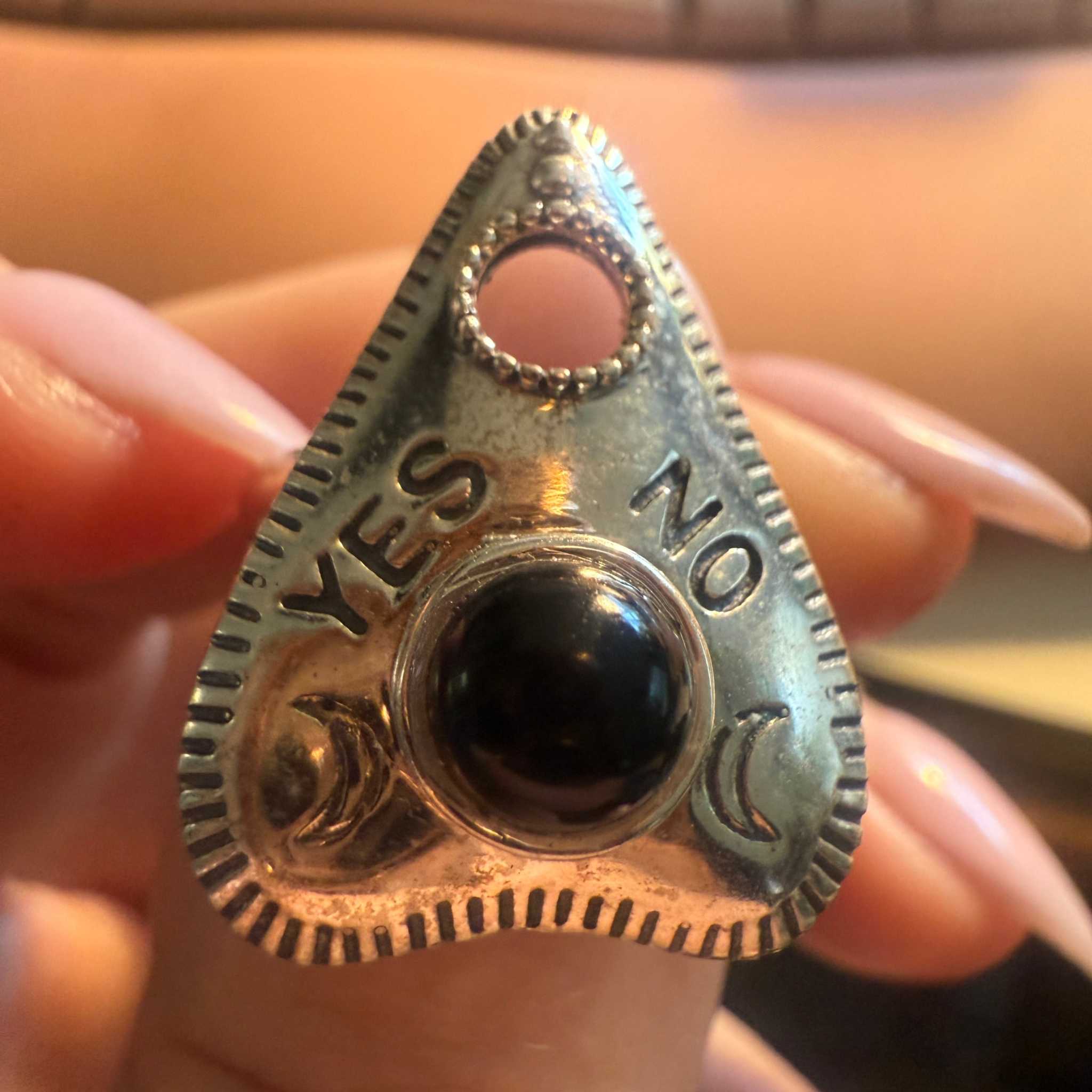 Planchette Ring | Sterling Silver & Gold Vermeil