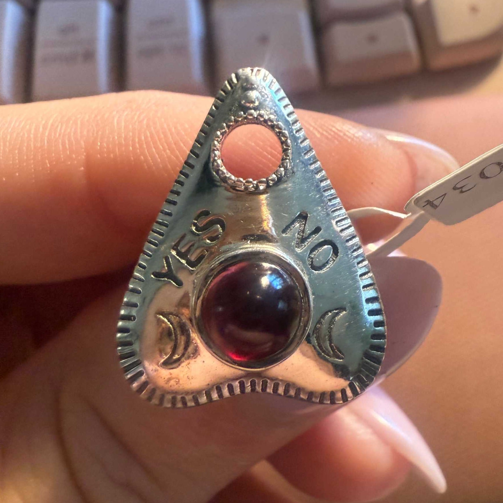 Planchette Ring | Sterling Silver & Gold Vermeil