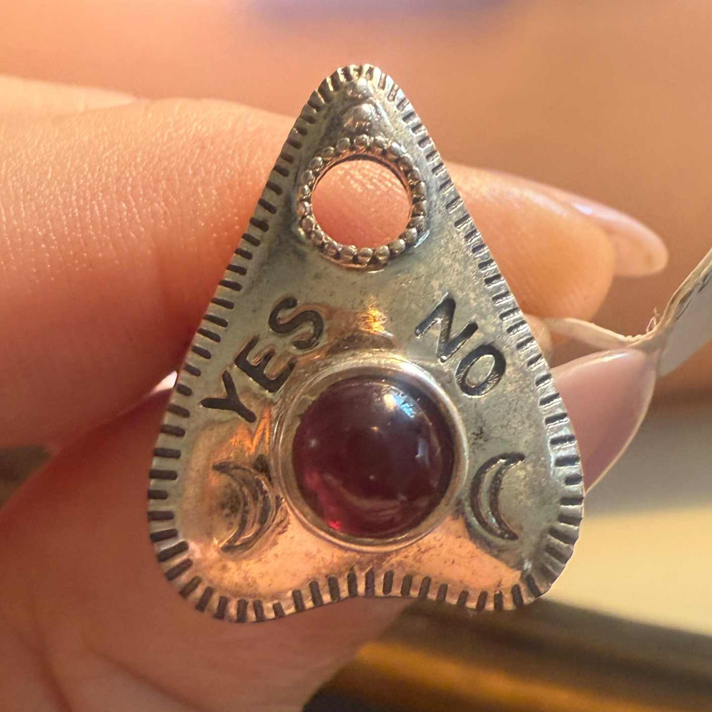 Planchette Ring | Sterling Silver & Gold Vermeil