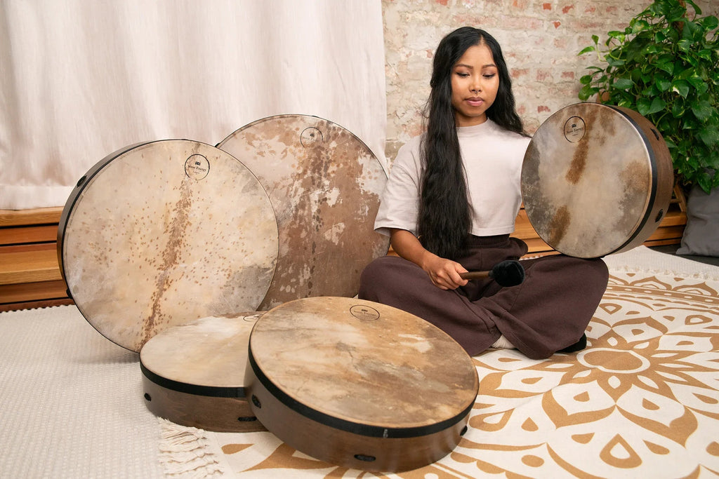 22" Ritual Drum, Goat Head