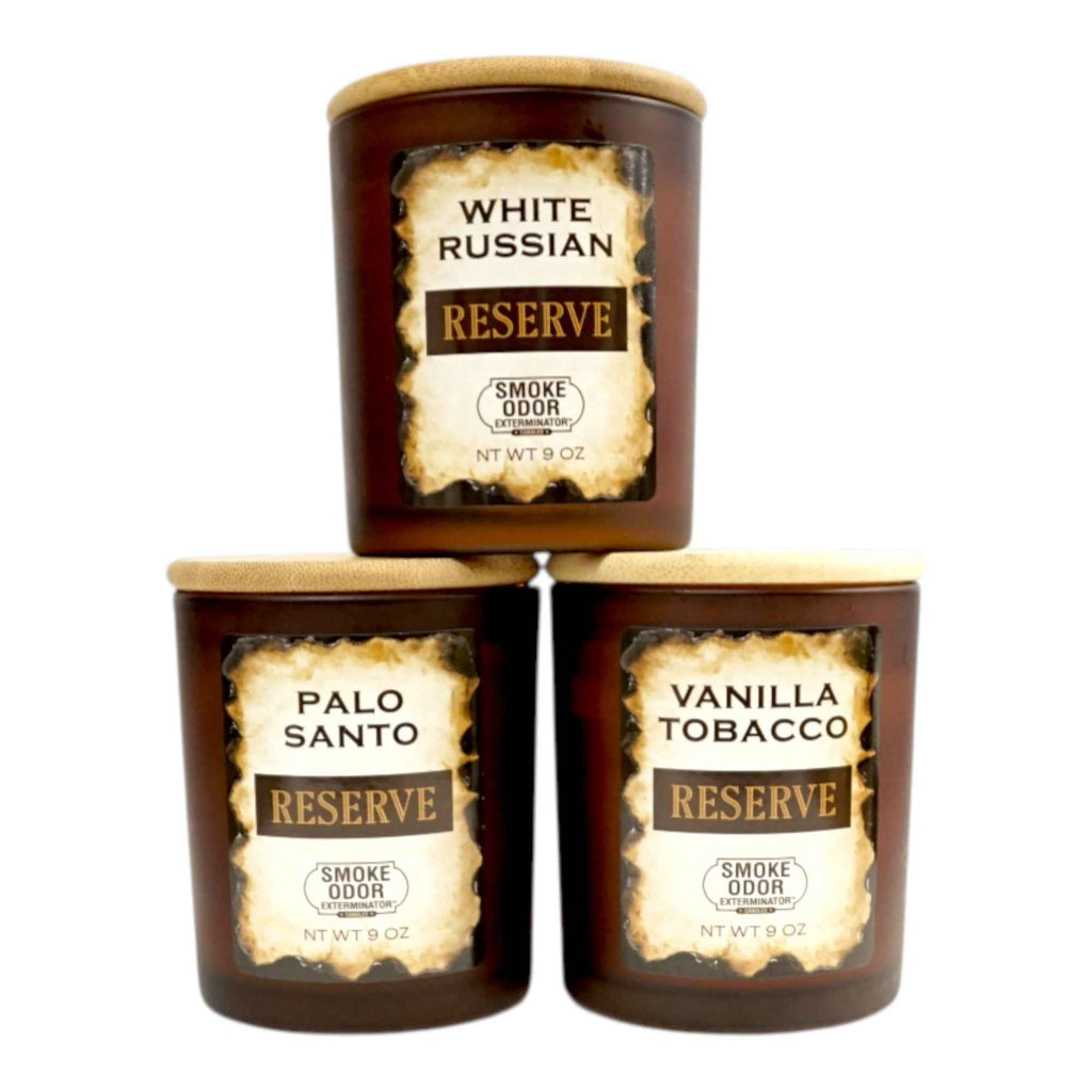 Vanilla Tobacco Candle - Smoke Odor Exterminator Reserve