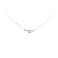 Rock Crystal Quartz On Silver