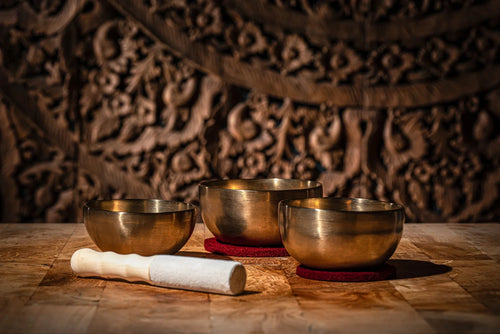 3-Piece Universal Series Singing Bowl Set, 400/500/600g