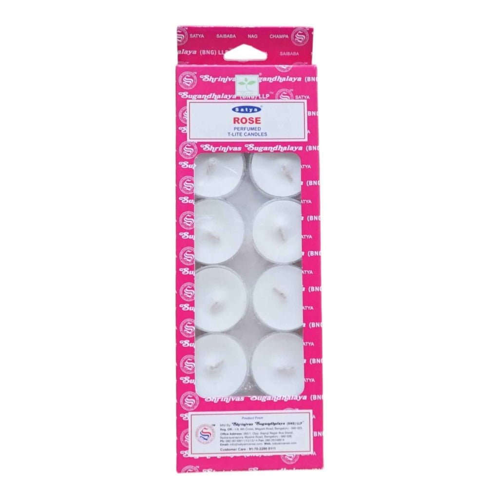 Rose - Satya Tea Light Candles
