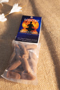 Sandalwood Patchouli Amber – Scented Sensations Backflow Incense Cones