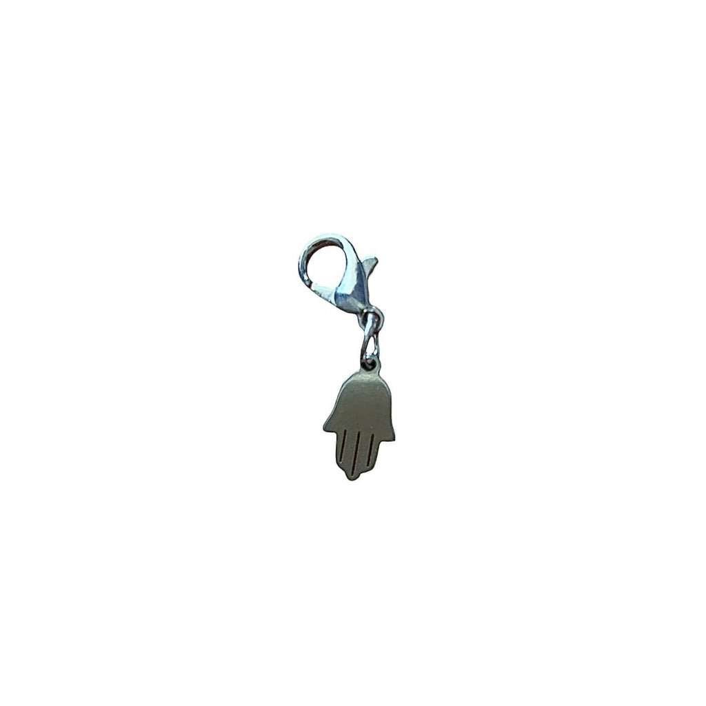 Spiritual Charms - Stainless Steel Hamsa Charm