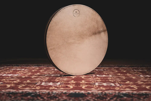 22" Wave / Ocean Drum, Walnut Brown