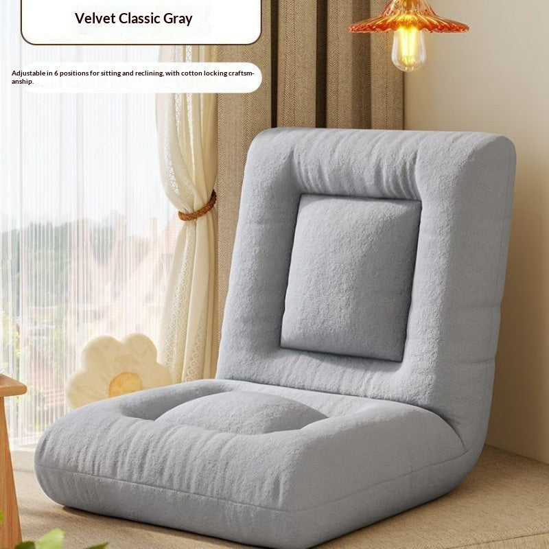 Lazy Sofa Tatami Small Apartment Folding Chair Single Backrest Chair Balcony Sofa Chair