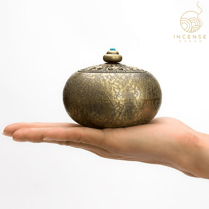 Alloy Retro Incense Holder