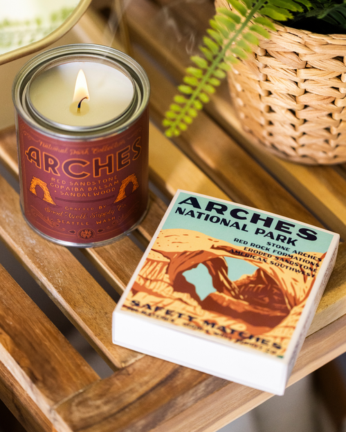 Arches Vintage National Park Cabin Matches