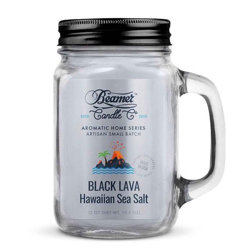 Black Lava Hawaiian Sea Salt - Beamer Candle Co
