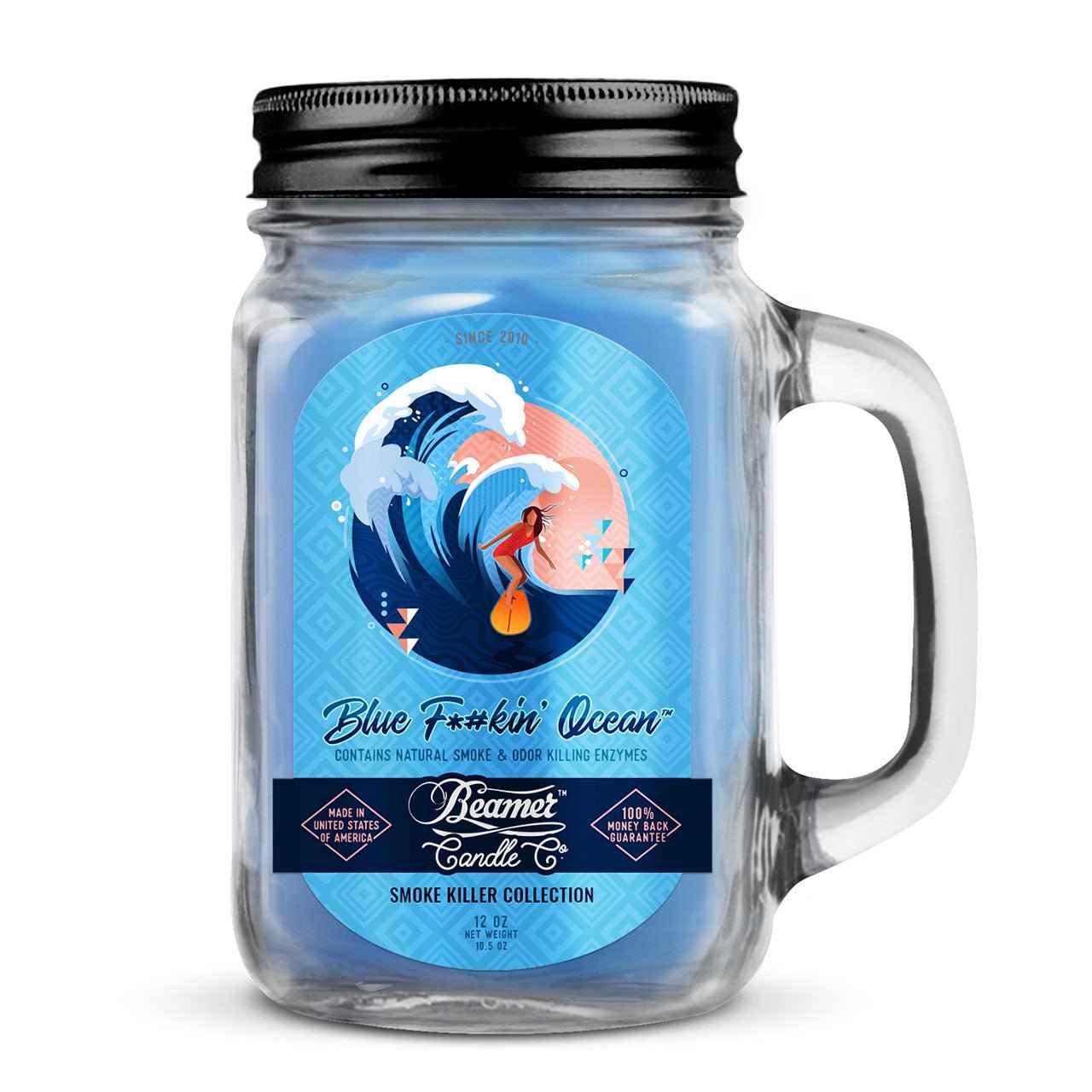 Blue F*#kin Ocean - Beamer Candle Co