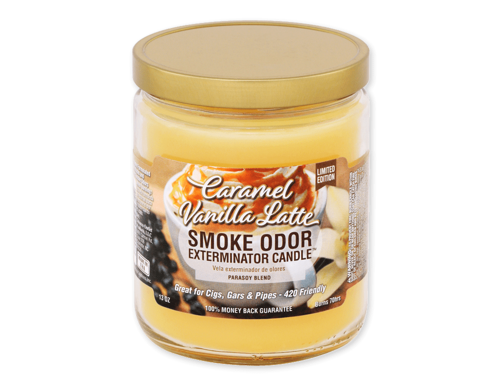 Caramel Vanilla Latte Candle - Smoke Odor Exterminator