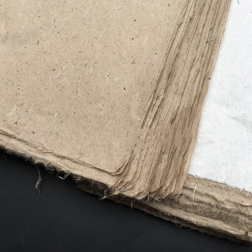 Ancient Handmade Calligraphy Half-cooked Parchment Paper