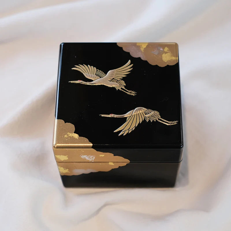 Japanese Yamanaka Lacquerware Jewelry Box – Small Bracelet & Ring Storage