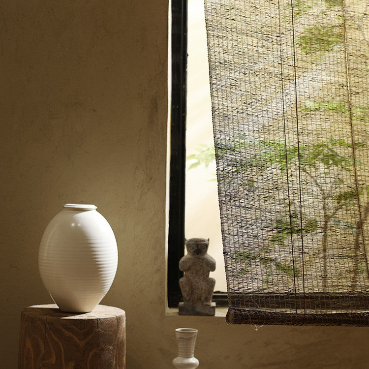 Ramie Japanese Curtain Roller Blind